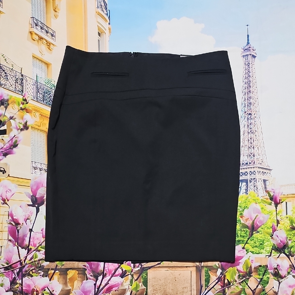 Express Classic Black Pencil Skirt Size 6 New